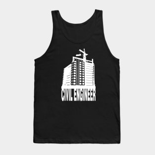 civil engineer, civil engineering with building design Tank Top